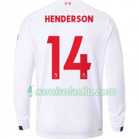 Camisolas de Futebol Liverpool Jordan Henderson 14 Equipamento Alternativa 2019/20 Manga Comprida